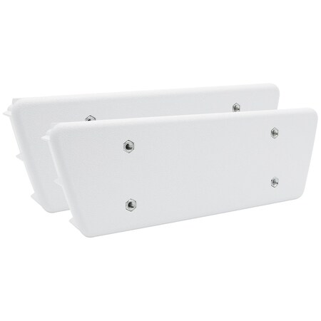 Weather Guard BULKHEAD ACCESSORIES Mounts To CabMax Bulkhead 385 Inch Height x 12 inch Width x 4 Inch Depth Whi 96905-3-01
